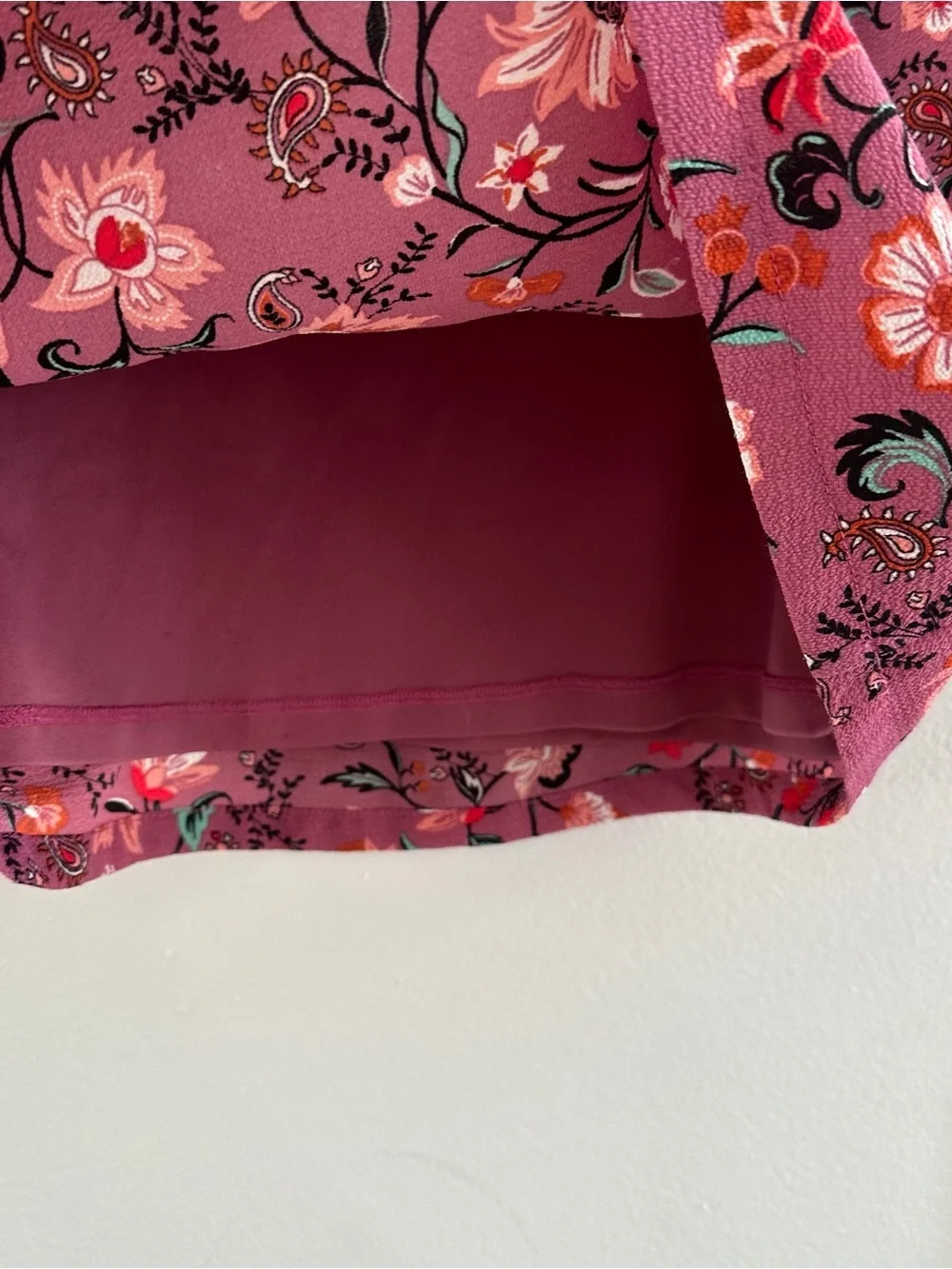 Gianni Bini GB Girls Mauve Floral Cottagecore Dress Size 6X